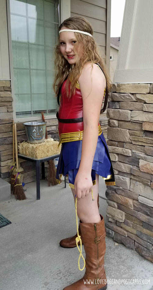 Wonder Woman Halloween costume