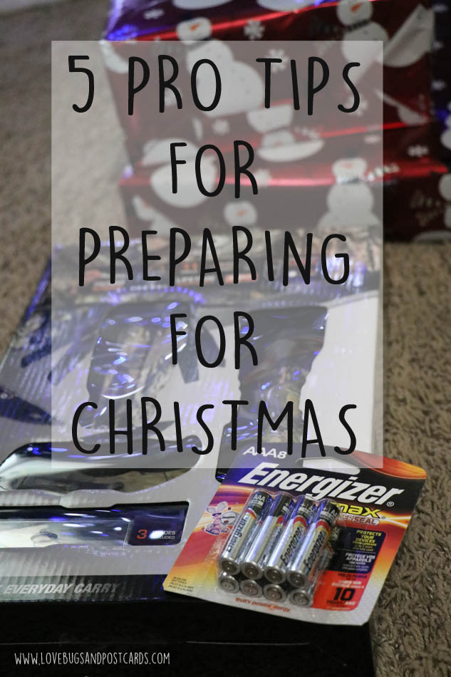 5 PRO TIPS FOR PREPARING FOR CHRISTMAS