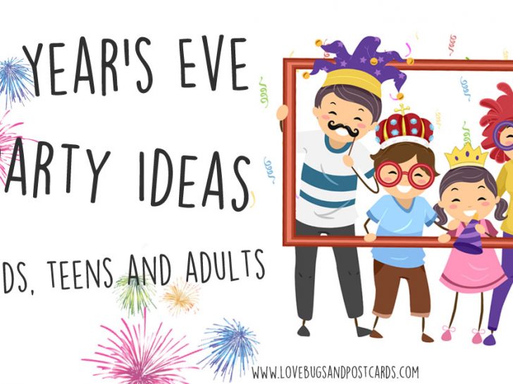 New Year's Eve Party Ideas Lovebugs and Postcards