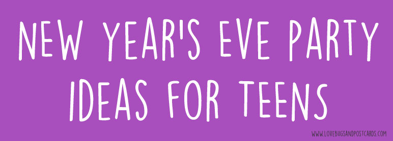 New Year's Eve Party Ideas for KIDS