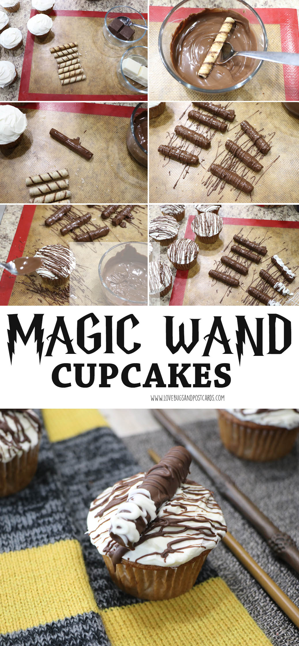 Magic Wand Cupcakes