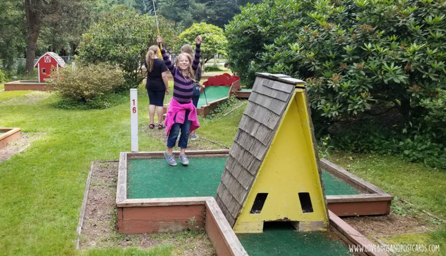 Mini Golf at the Thunderbird RV & Camping Resort