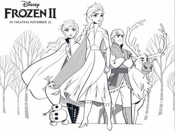 Frozen 2 Coloring Pages