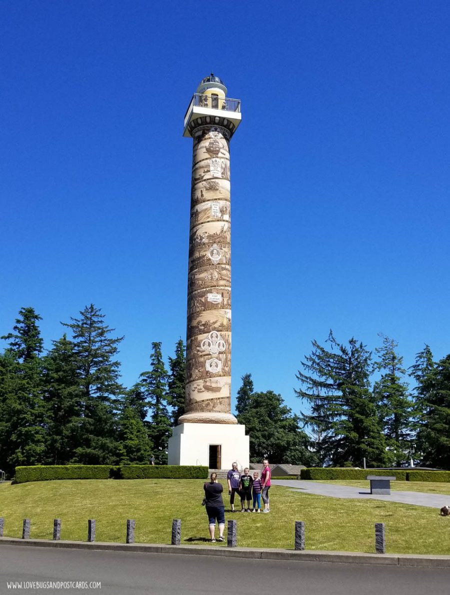 Astoria Column in Oregon