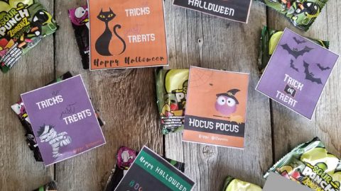 Halloween Candy Printables - Lovebugs and Postcards