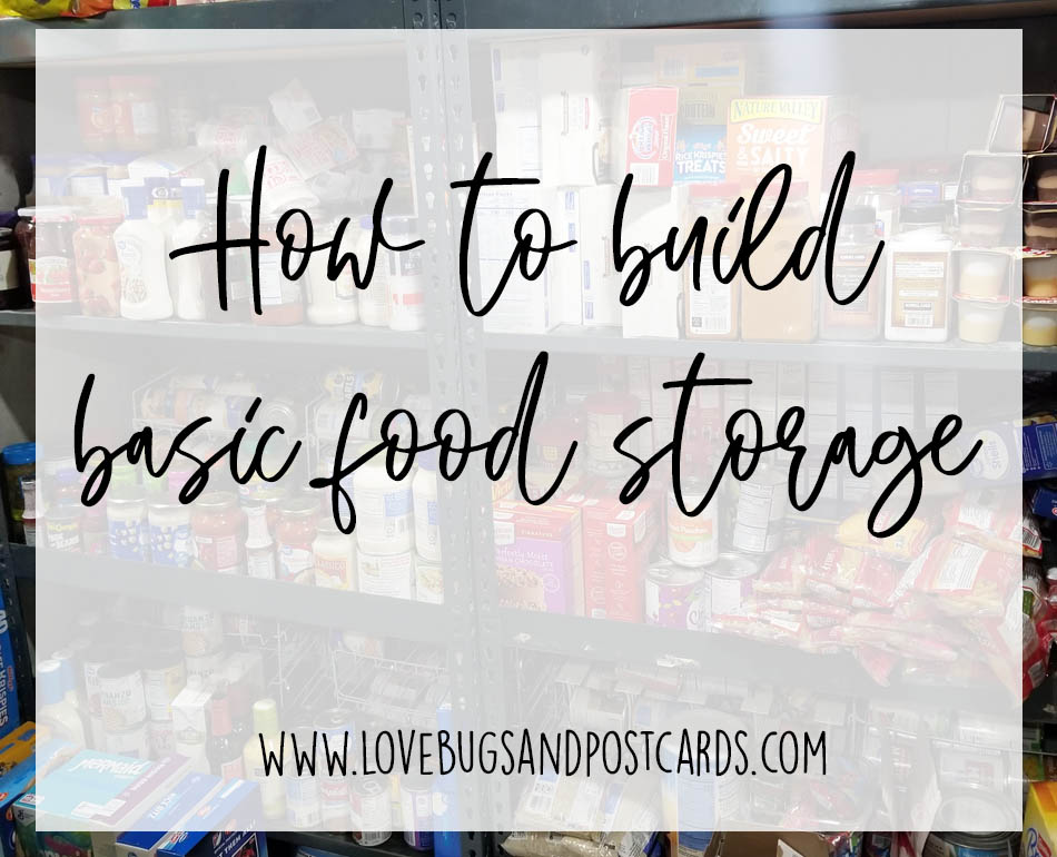 How to build a basic food storage