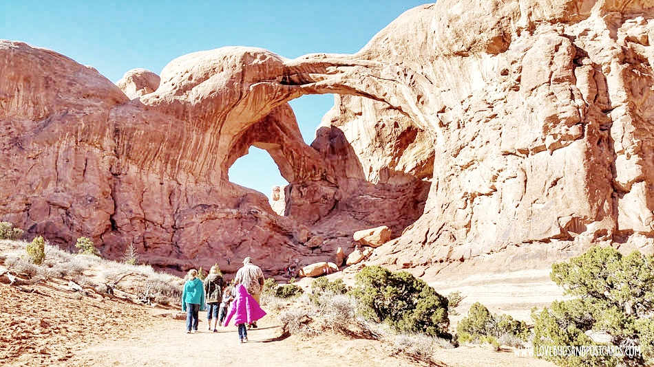 Double Arch Arches National Park