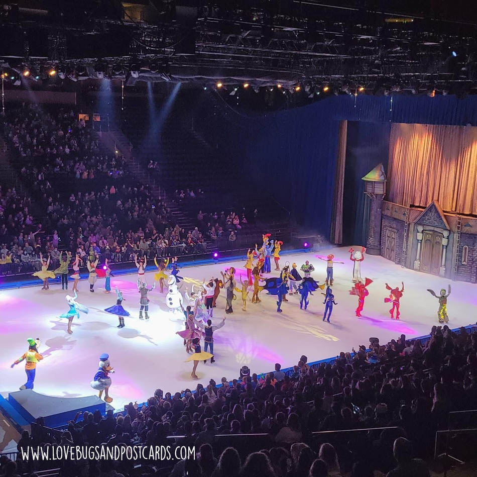 Disney on Ice Let's Celebrate in Utah Lovebugs and Postcards