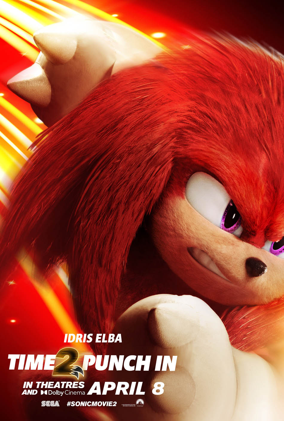 SONIC THE HEDGEHOG 2 Character Posters