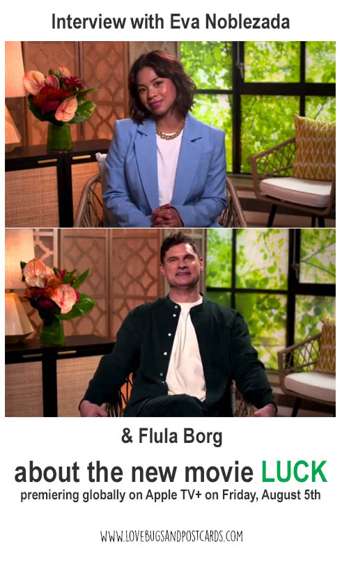 Interview with Eva Noblezada &  Flula Borg about LUCK movie
