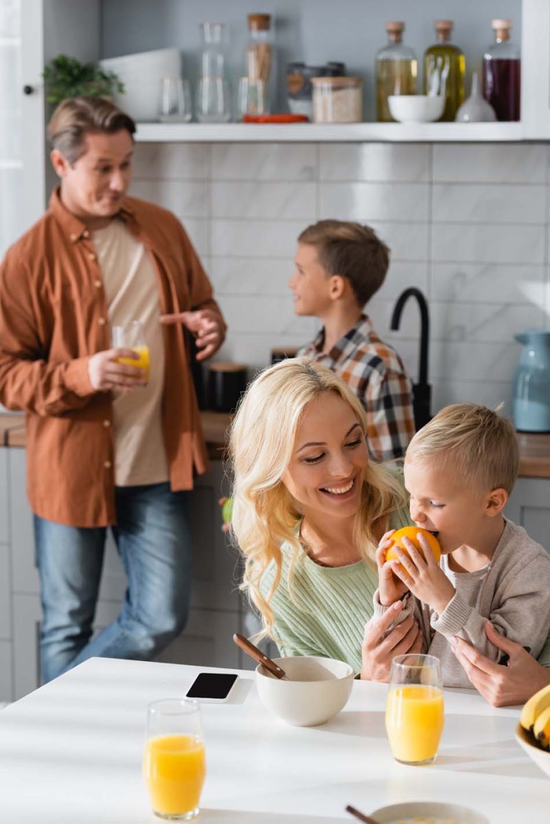 Establish a routine for school with your kids