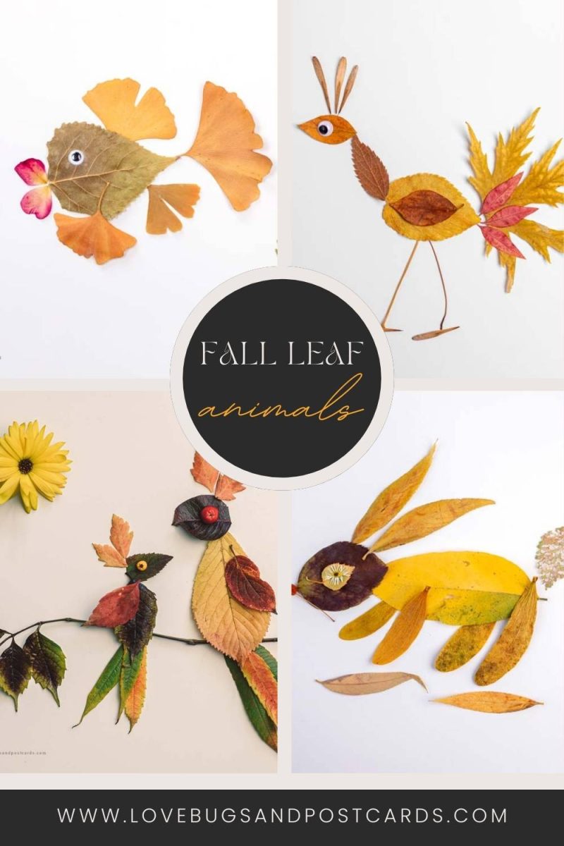 Fall Leaf Animal craft ideas