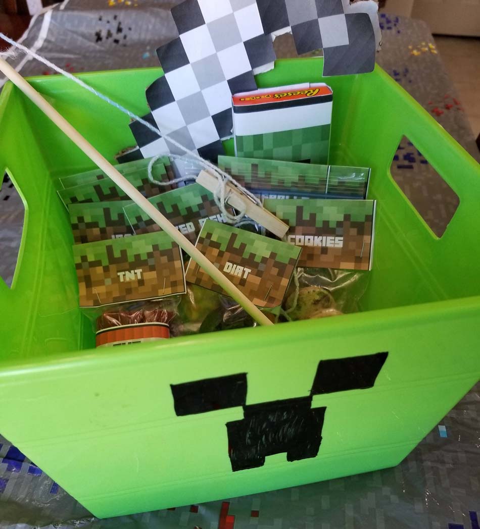 A Minecraft Movie movie night