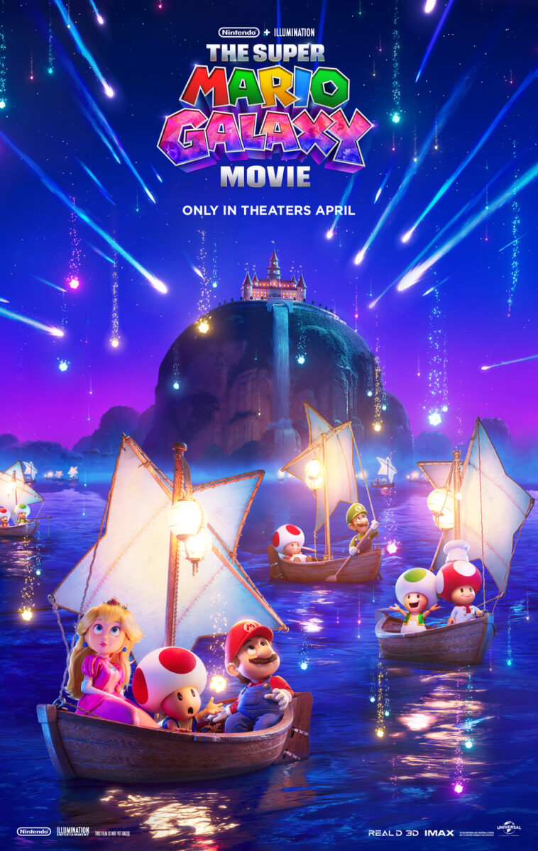 The Super Mario Galaxy Movie. April 2026.
