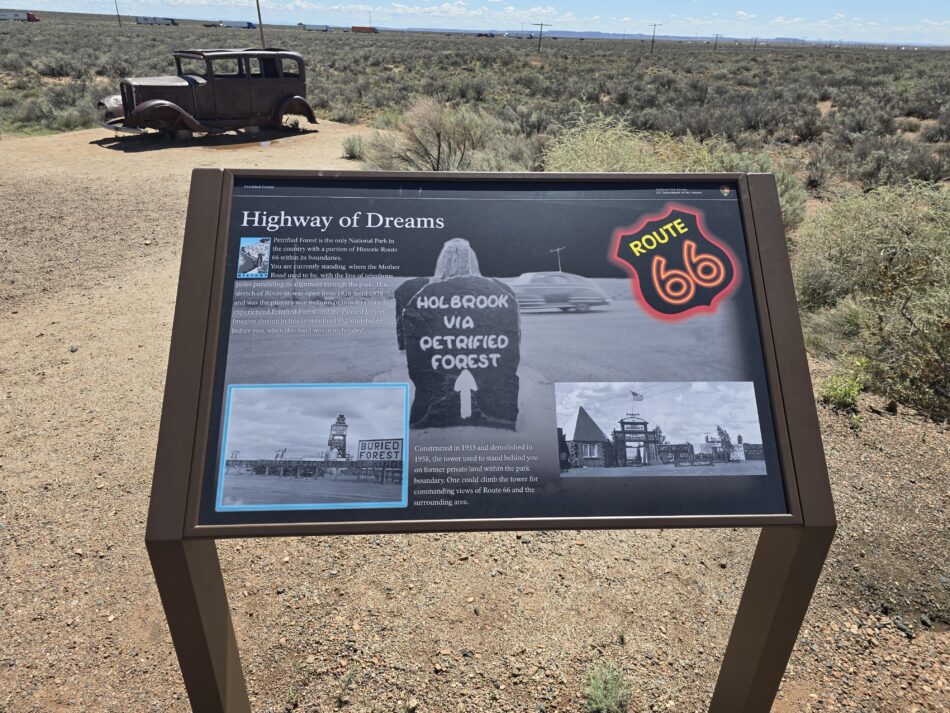 Petrified Forest National Park - Route 66 Arizona